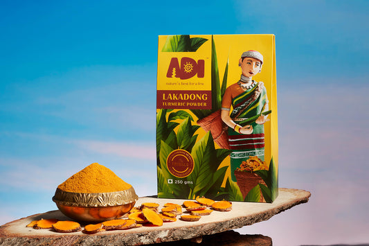 “Lakadong Turmeric Powder High Curcumin Content”, “Organic Turmeric from Meghalaya – ADI Tribes”